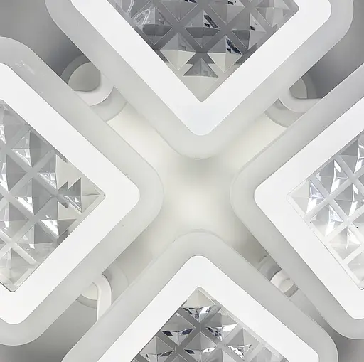 Світлодіодний світильник із RGB підсвіткою Line.F A 2723/4+4S RGB WH - фото 2