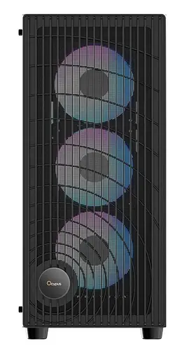 Корпус OCYPUS GAMMA C70 BK ARGB (GAMMA-C70-BKG400XX-GL) без блока питания - фото 3
