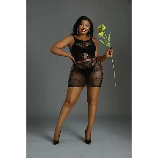 Сукня Moonlight Model 01 Black Plus size - фото 3