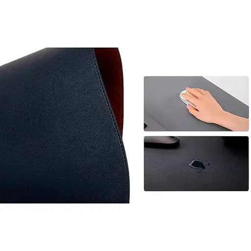 Килимок для миші Xiaomi Super Large Double Material Mouse Pad (XMSBD21YM) сірий - фото 7