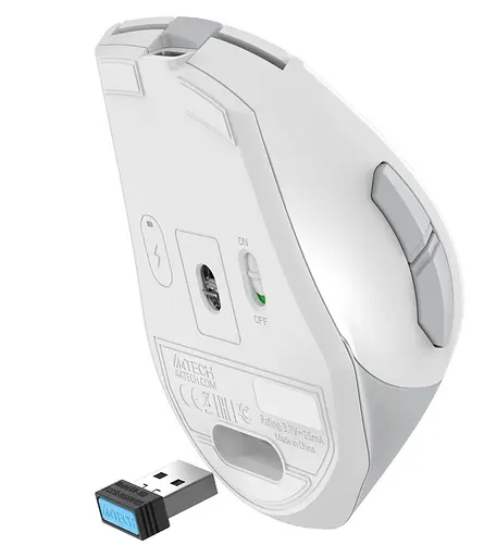 Миша A4Tech Fstyler FG35C Plus (White) USB (FG35C Plus (White)) - фото 9