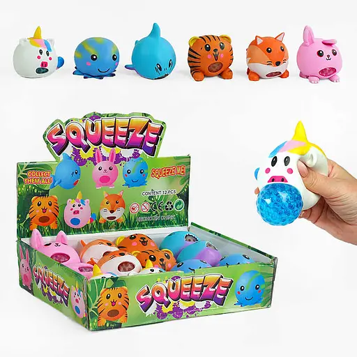 Гра антистрес Звірята, гідрогелеві кульки, C56454 - фото 2