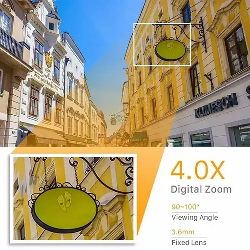 Камера уличная поворотная 1080 Led подсветка + сигнализация Автослежение - фото 7