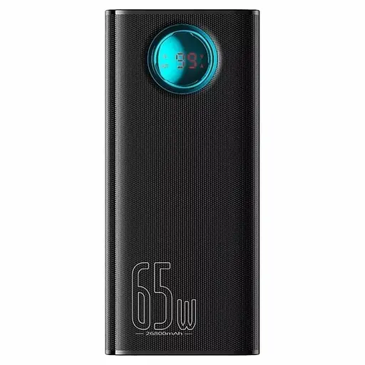 Повербанк Baseus Amblight Digital Display 65W 26800 mAh Black (P10022402113-00)