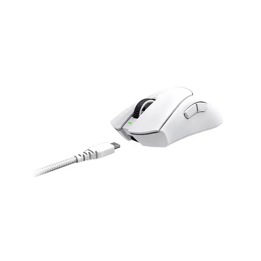 Мышка Razer DeathAdder V3 PRO Wireless White (RZ01-04630200-R3G1) - фото 5