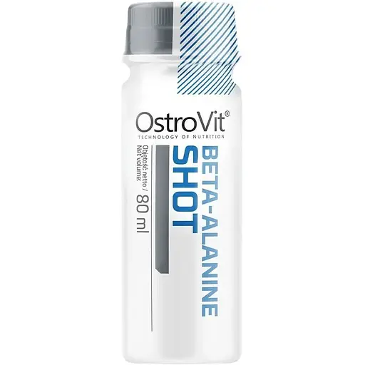 Амінокислота OstroVit Beta-Alanine Shot, 80 мл - Вишня-лимон-лайм