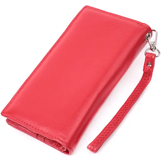 Кожаный женский кошелек ST Leather 10х19х2.5 см acs0028462 - фото 2