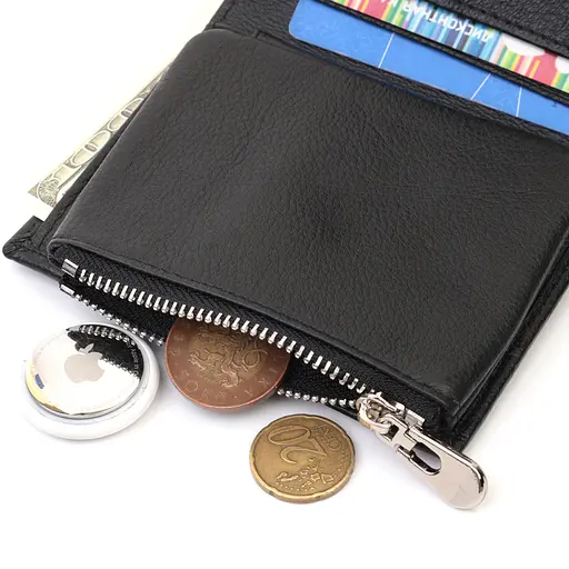 Кожаный женский кошелек ST Leather 9.5х12х2 см acs0029417 - фото 8