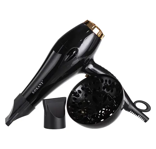 Подарунковий бокс: професійний фен Sokany + плойка для локонів + випрямляч для волосся CP2026-10 - фото 2