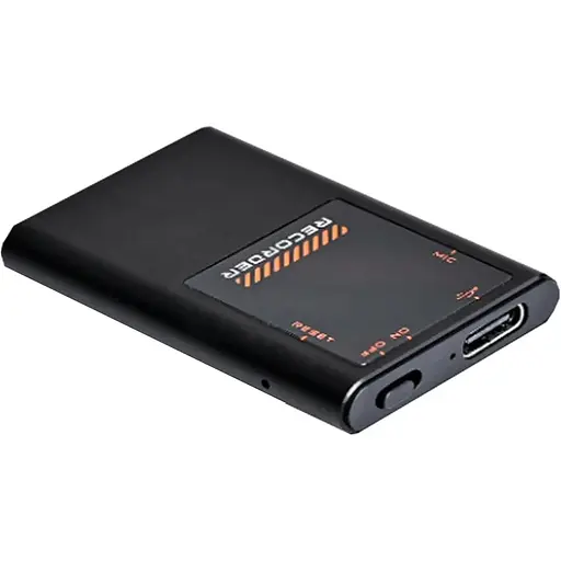 Диктофон цифровий зі зберіганням мовних записів