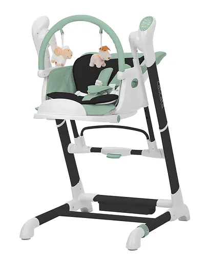 Стул-качалка Carrello Cascata CRL-10303/1 Tropical Green с сенсорной панелью - фото 2