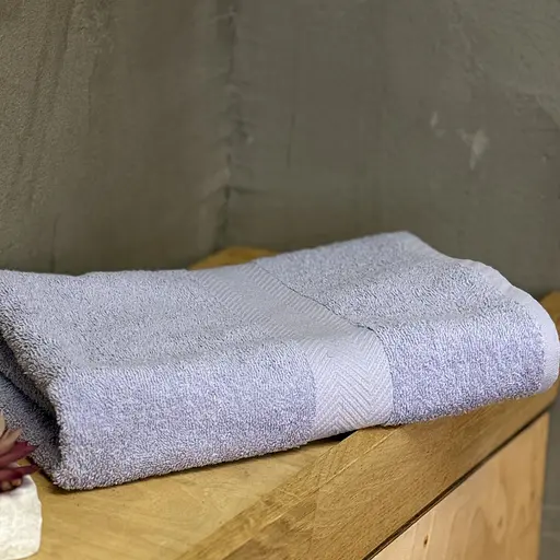 Полотенце махровое Ecotton 50 x 80 см светло-голубой (25235)