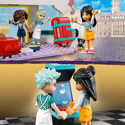 Уценка. Конструктор LEGO Friends Хартлейк Сити: ресторанчик в центре города 346 деталей (41728) - фото 8