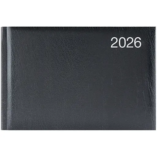 Щотижневик Brunnen 2026 кишеньковий Miradur чорний (73-755 60 906)