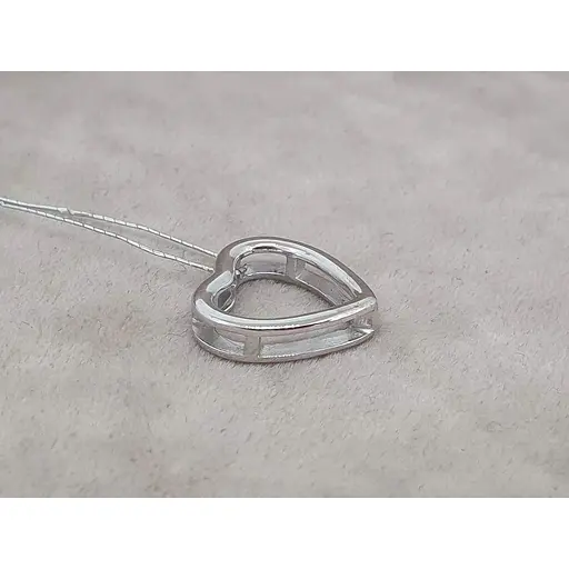 Золота підвіска Платон Серце. 3П122/00Б - фото 2