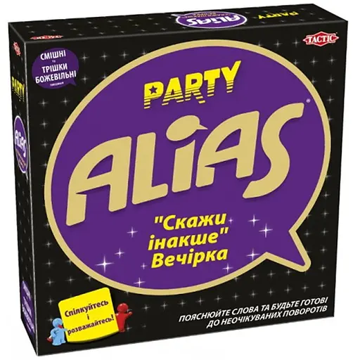 Настільна гра Tactic Паті Еліас (Аліас для вечірок, Скажи інакше, Party Alias) (укр.) (58138) - фото 1