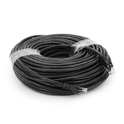 Патч-корд литий Ritar, UTP, RJ45, Cat.6, 40m, чорний, Cu (мідь) - фото 2