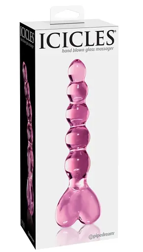 Стимулятор Icicles Model 43, 20 см рожевий