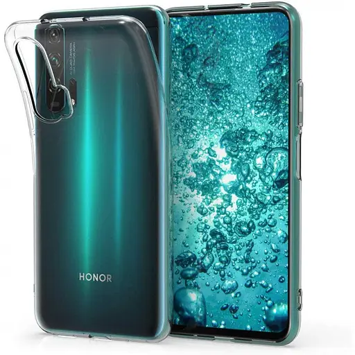 TPU чехол Epik Transparent 1.5 mm для Huawei Honor 20 Pro Бесцветный прозрачный