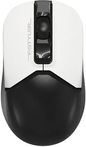 Беспроводная мышь A4Tech FG12 Black/White - фото 1