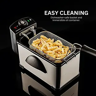 Фритюрница Eisenbach Professional HW-1831 2000 Вт 3 л  - фото 2