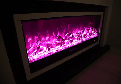 Електричний камін Domingo 1975 Bluetooth звук потріскування дров (10080140) - фото 6