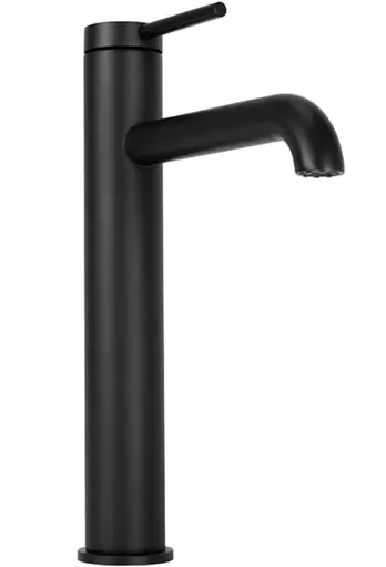 Змішувач для умивальника Rea Spot високий black REA-B2013 Чорний матовий - фото 3
