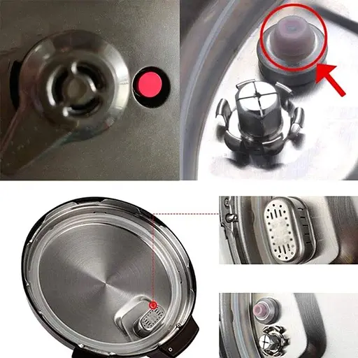 Клапан запирания крышки + уплотнитель клапана на мультиварку Redmond RMC-PM503, RMC-PM504, RMC-P350, RMC-PM380 - фото 8