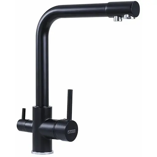 Смеситель для кухни под осмос Platinum черный KT 14 Черный - фото 1