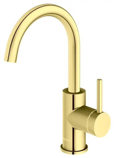 Смеситель для кухни Kohlman Axel gold QB150AGD Золотой - фото 1