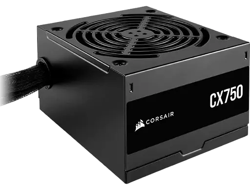 Блок живлення Corsair CX750 750W 80+ Bronze Black (CP-9020279-EU)