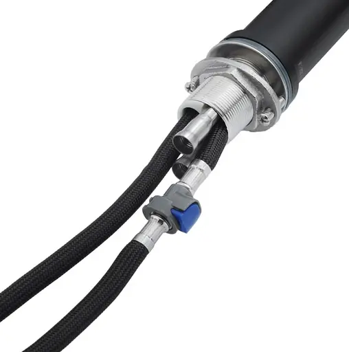 Змішувач для раковини Kroner KRP Edelstahl Klassisch з висувним виливом SCH030-T (CV032497) - фото 4