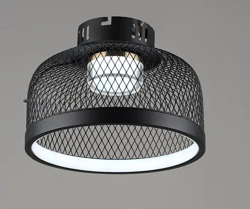 Люстра світлодіодна в стилі лофт VALESO B YH1348/34W BK+GD