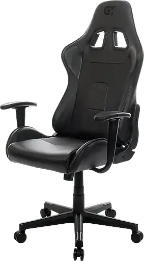 Геймерское кресло GT Racer черное (X-2317 Black/Carbon Black) - фото 2