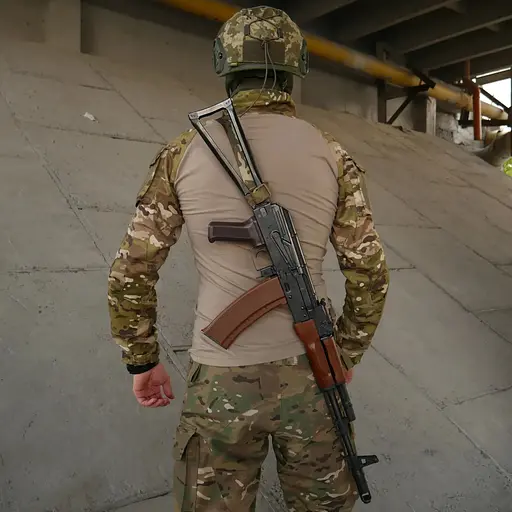 Ремінь Kiborg 3-точковий для АК РПК MultiCam (1000-k8070) - фото 10