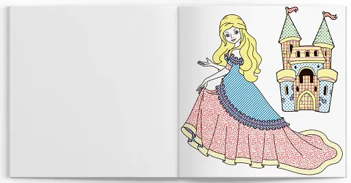 Водяні розмальовки. Замок принцеси - фото 3