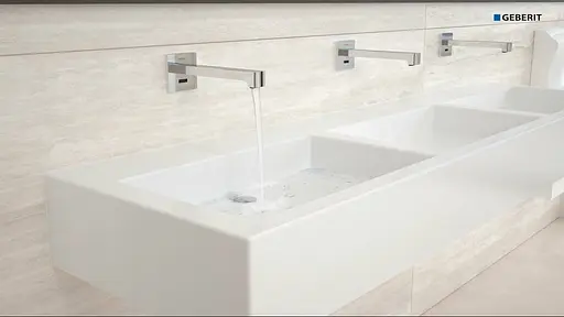 Смеситель для умывальника Geberit Brenta электронный 116.291.21.1 Хром - фото 2