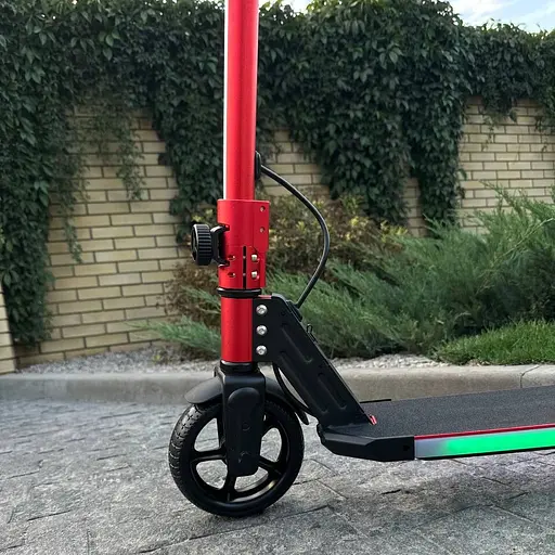 Детский электросамокат GIANT ES2 LED Max красный с LED-подсветкой (модель 2025 года) - фото 6