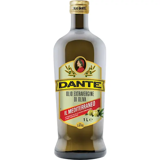 Оливкова олія Dante Extra Virgin Dante Il Mediterraneo першого холодного віджиму 1 л