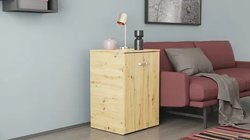 Стіл-тумба трансформер Смарт 1/1 Ferrum-decor 750x1450x500 ДСП Дуб Артізан 16 мм (FRD-105072) - фото 6