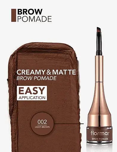 Помадка для бровей Flormar Brow Pomade Light Brown тон 002, 2 г (8000019545190) - фото 4