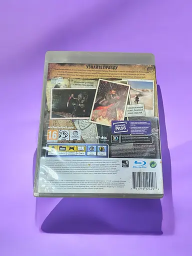 Локалізований диск на PlayStation 3 ліцензія Uncharted 3: Drake's Deception - фото 2