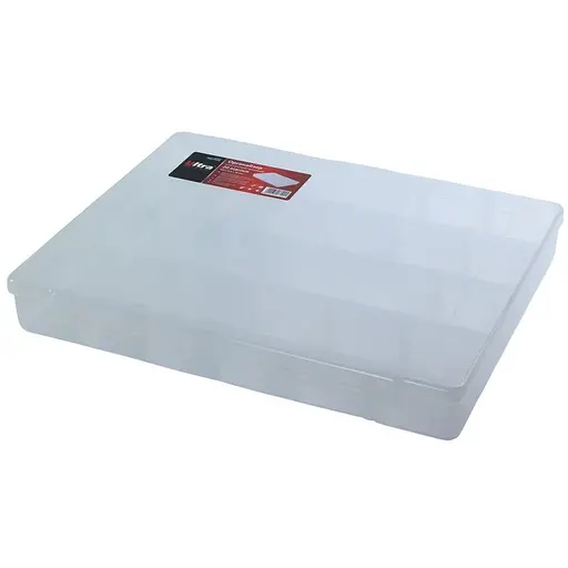 Органайзер пластиковый прозрачный Ultra 20 отсеков 350×270×50мм 7417122 - фото 1