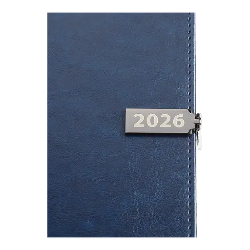 Ежедневник датированный Buromax Legend 2026 A5 искусственная кожа синий (BM.21149-02) - фото 4