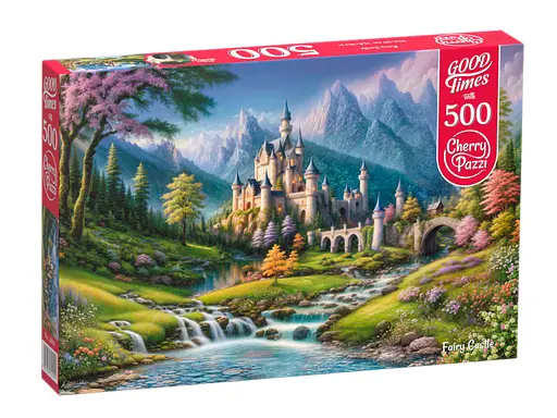 Пазлы CherryPazzi Сказочный замок, 500 элементов, 34.5x50 см, 20111