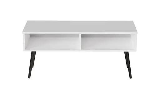 Тумба під ТВ Невада Ferrum-decor 45x100x38 Чорний метал ДСП Білий 16 мм (FRD-106725) - фото 4