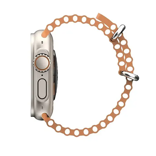 Розумний годинник Smart Watch HK8 Pro Max Ultra AMOLED 49 мм з підтримкою української мови Orange - фото 5