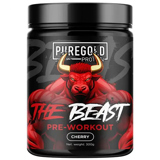 Передтренувальний комплекс Pure Gold Beast Cherry 300 г (1086-2023-10-3958)