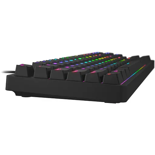Клавиатура HATOR Rockfall 2 Mecha TKL orange RGB USB Black (HTK-520) - фото 4