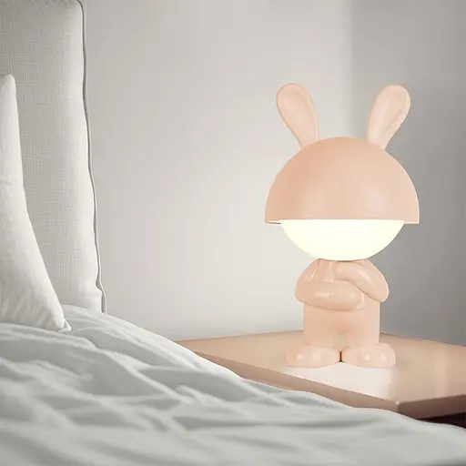 Світильник-нічник Kite LED з акумулятором Dreamy Bunny персиковий (K25-315-1-4) - фото 4